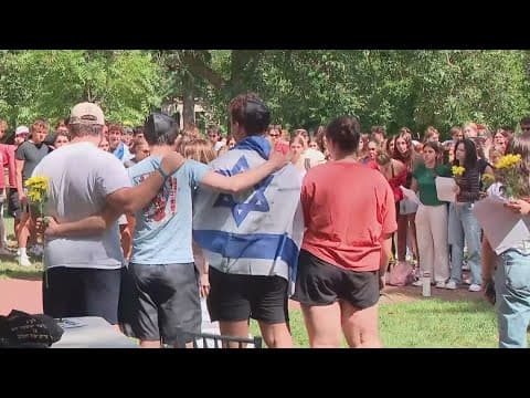 Jewish students at Ohio State hold rally in support of 6 hostages dead in Gaza