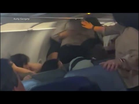 Man arrested for allegedly attacking another passenger on Frontier flight