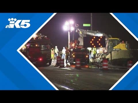 BREAKING: Large water main break in Tacoma