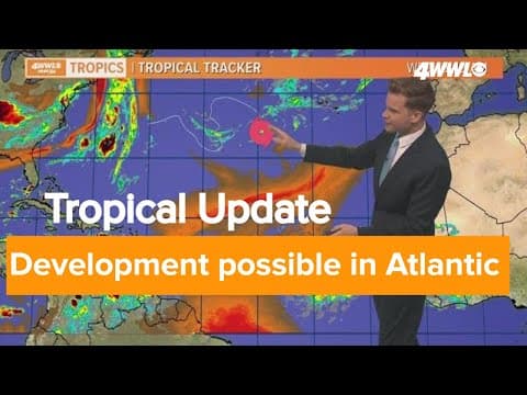 Wednesday morning tropical update: Development possible in Atlantic