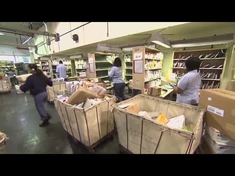 USPS says they're ready to handle mail-in ballot