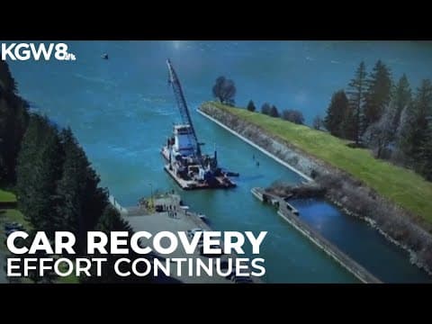 Recovery effort enters second day for car believed to belong to missing Portland family