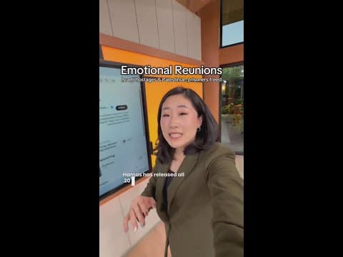 Israeli hostages and Palestinian prisoners freed