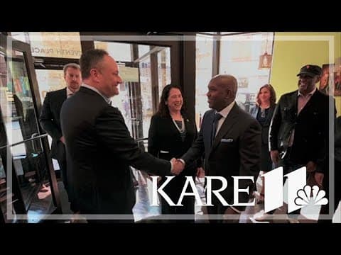 Second Gentleman Doug Emhoff visits Minnesota businesses
