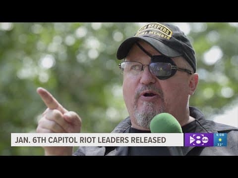 Oath Keepers founder from North Texas released from prison after Trump pardoned Jan. 6 defendants
