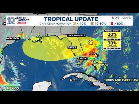 Tracking heavy rain moving through the Tampa Bay area