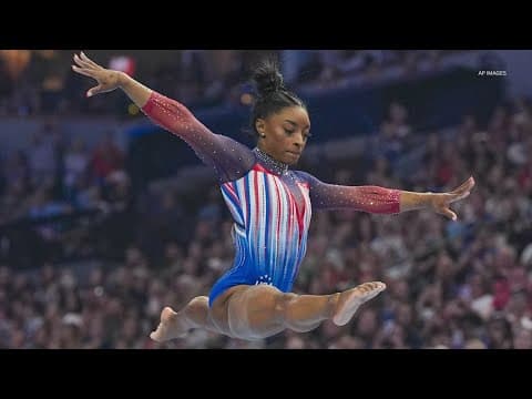 Simone Biles secures third trip to the Olympics after breezing to victory at US trials
