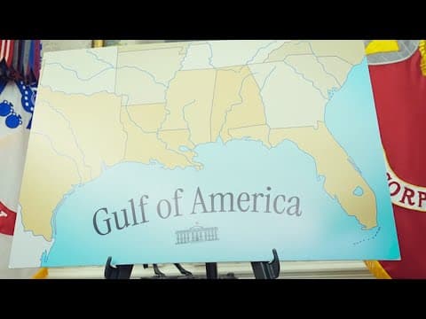 DeSantis signs 'Gulf of America' name change bills into law