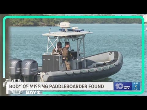 Body of missing paddleboarder found off coast of Dunedin