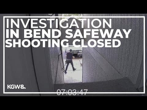 Bend police close investigation into August shooting at Safeway