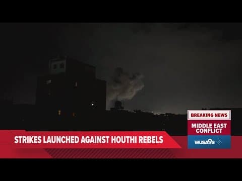 Trump orders strikes on Iran-backed Houthi rebels in Yemen and issues new warning