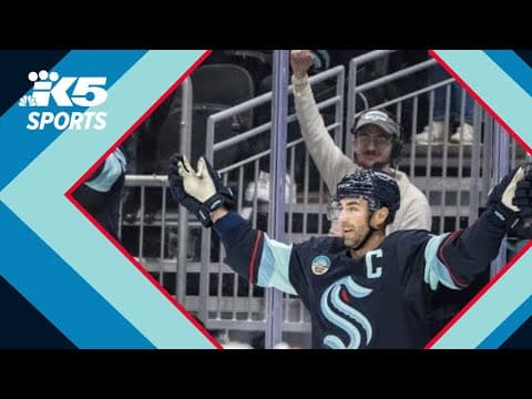 'Massive honor': Kraken's Eberle on being team captain, scoring 300th goal