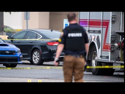 Denham Springs officer shot in violent shootout at shopping center
