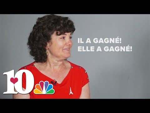 Katie Inman learns some fun expressions in French