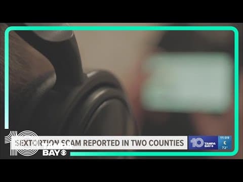 Deputies: Scammers posing as Tampa Bay area sheriffs to demand sexual photos, videos