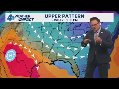 Weather Impact Alert: Scattered showers and some downpours for the 20th anniversary of Katrina