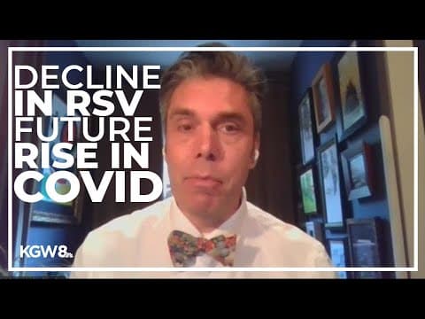 Oregon health officials forecast a decline in RSV with a rise in COVID on the way