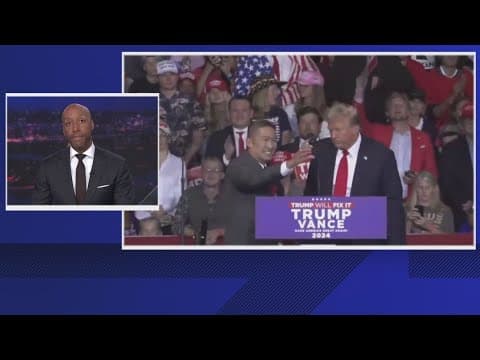 Virginia senate candidate joins Trump onstage at Salem, Va. rally; Harris campaigns in Georgia, Nort