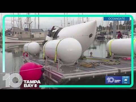 Search continues for submersible missing with 5 aboard near Titanic