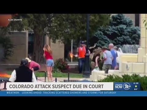 Colorado attack suspect due in court