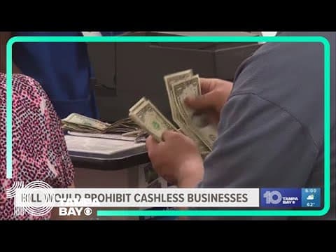 Bipartisan effort aims to stop Florida businesses from going cashless