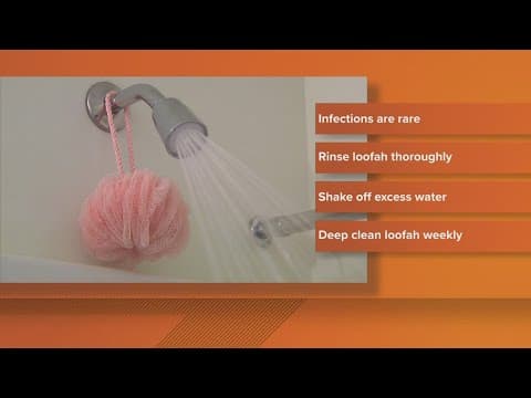 Your loofah could be hiding health risks