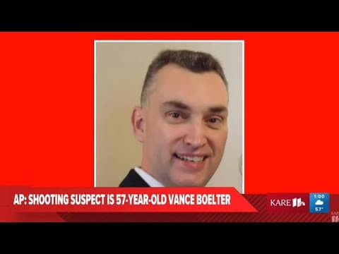 Minnesota lawmaker shooting suspect identified, AP sources