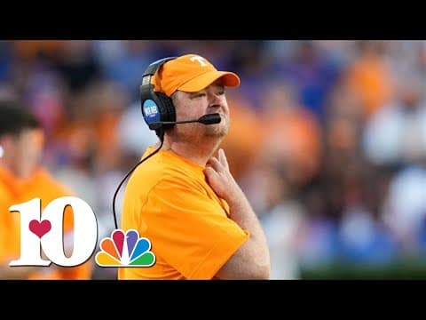 Tennessee head coach Josh Heupel speaks after win against Texas