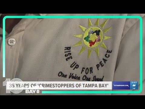 Crime Stoppers of Tampa Bay marks 35th anniversary