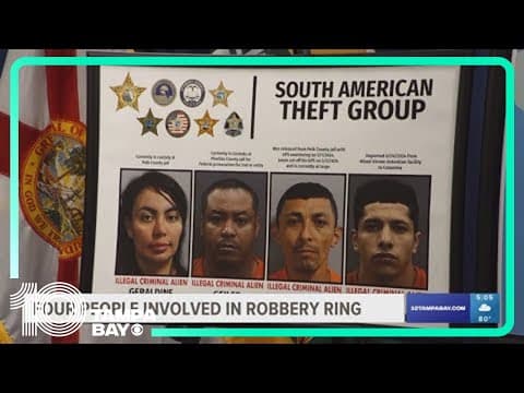 $1.7M in property stolen from homes across Florida by South American theft group, Polk sheriff says