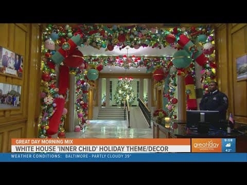 This year's White House holiday decor is designed to bring out your inner child & meet 'Eileen' a Ra