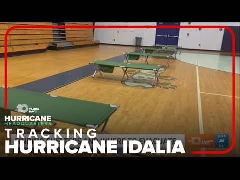 Hurricane shelters open in Pinellas County