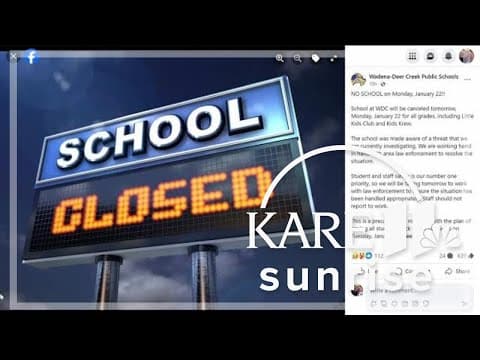 Wadena-Deer Creek schools close due to threat