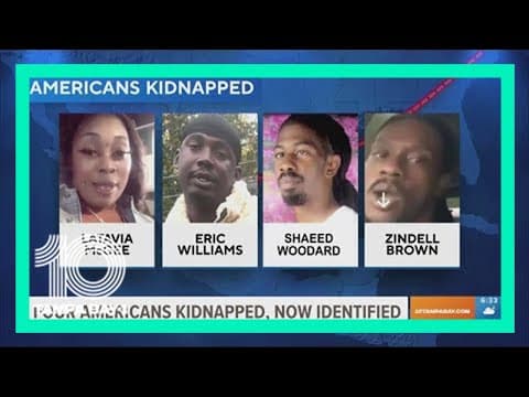 Four Americans kidnapped in Mexico now identified