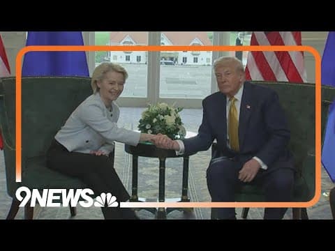 US-EU deal sets a 15% tariff on most goods and averts the threat of a trade war with a global shock