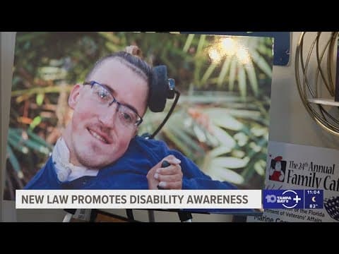 New Florida law promotes disability awareness