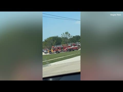 Emergency response to Wilmer Hutchins High School in Dallas after reported school shooting