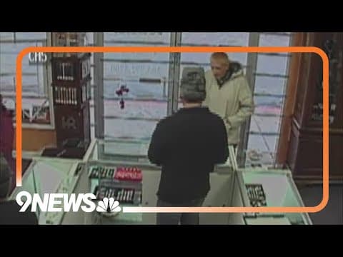 Police searching for man accused of stealing from multiple Colorado jewelry stores