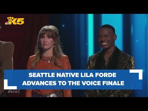 Seattle native Lila Forde advances to The Voice finale