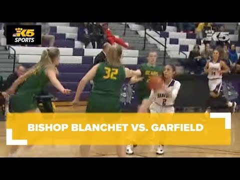 HS Basketball:  Bishop Blanchet vs. Garfield Girls
