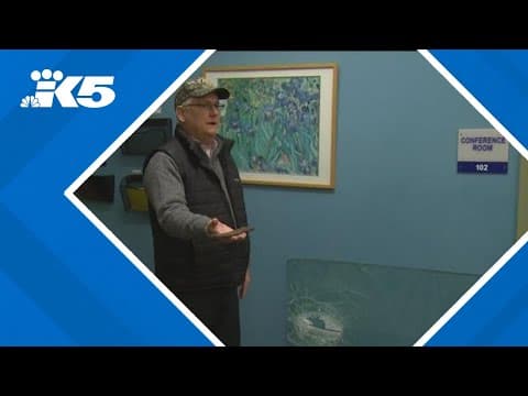 Bus driver describes when a metal bar crashed through his windshield and struck him