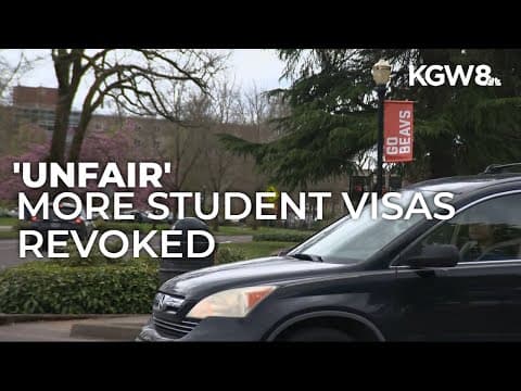 More University of Oregon student visas revoked by Homeland Security