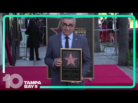 Actor Eugene Levy honored with star on the Hollywood Walk of Fame