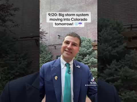 Snow, rain in Colorado forecast this weekend