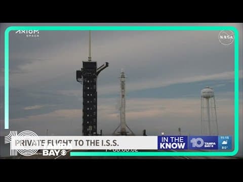 SpaceX sends Saudi astronauts, including nation’s 1st woman in space, to International Space Station