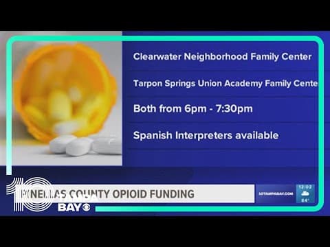 Pinellas County funds opioid addiction relief