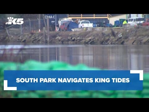 South Park navigates king tides