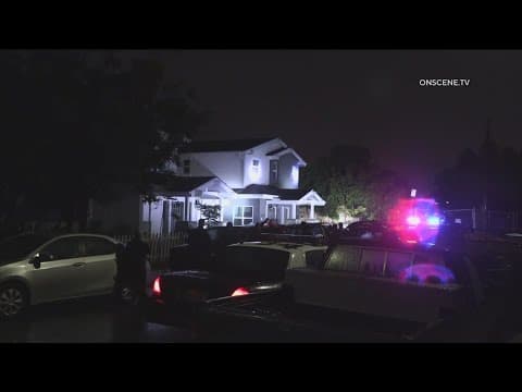 San Diego police officer shot in Mountain View after pursuit, standoff underway