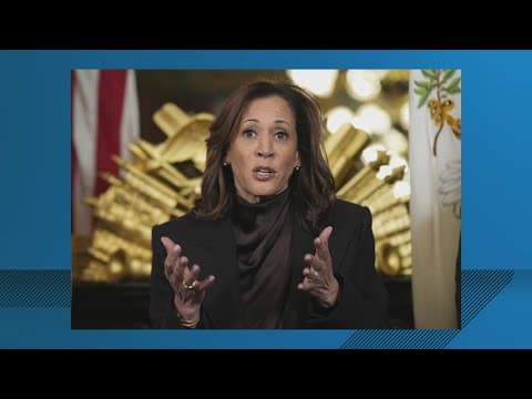 Former Vice President Kamala Harris will not run for California Governor