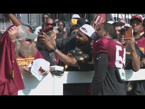 Commanders training camp sees record crowds as fans embrace new era